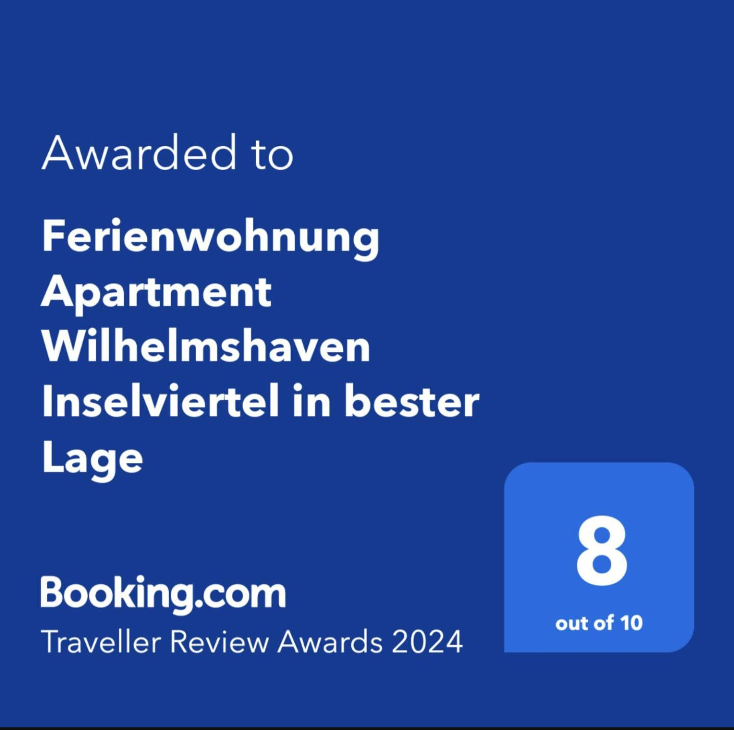 Ferienwohnung Apartment Wilhelmshaven Inselviertel In Bester Lage - Selbstaendiger Check In Moeglich Екстериор снимка